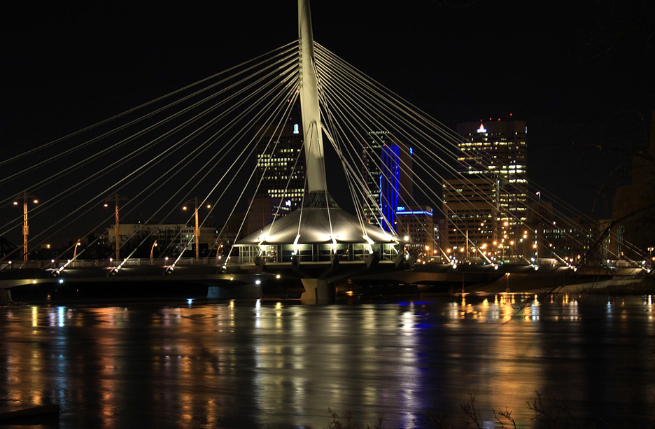 Winnipeg Night Skyline