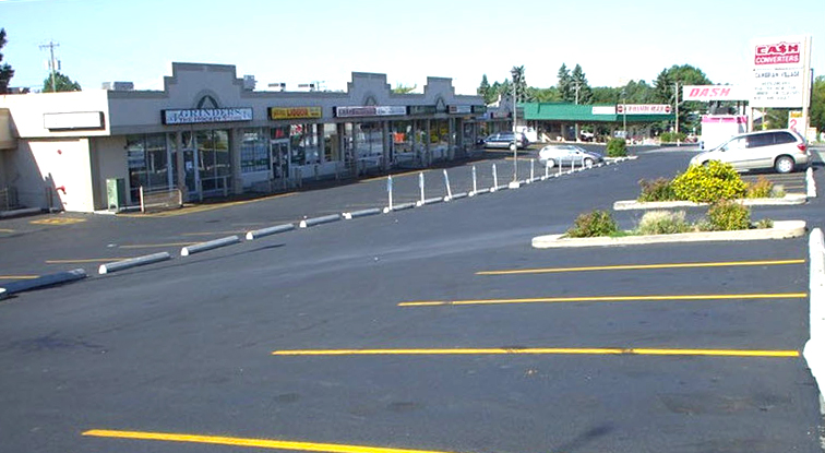 Asphalt Resurfacing Commercial Parking Lot Edmonton