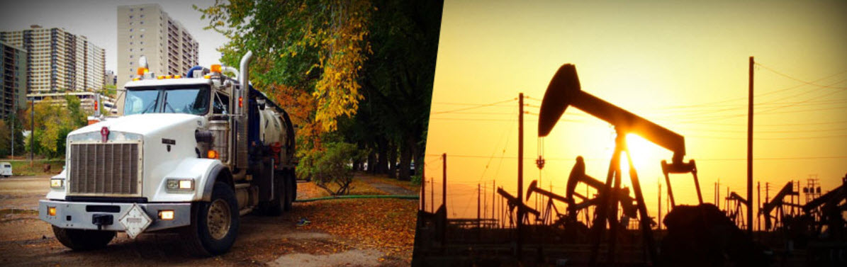 Hydrovac Truck Oil Industry