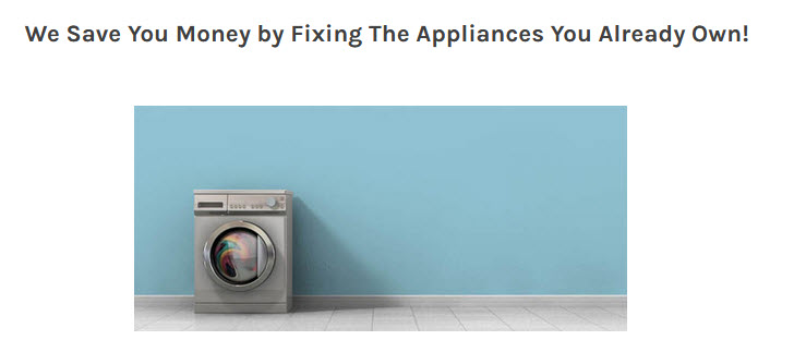 Save Money Fixing Home Appliances