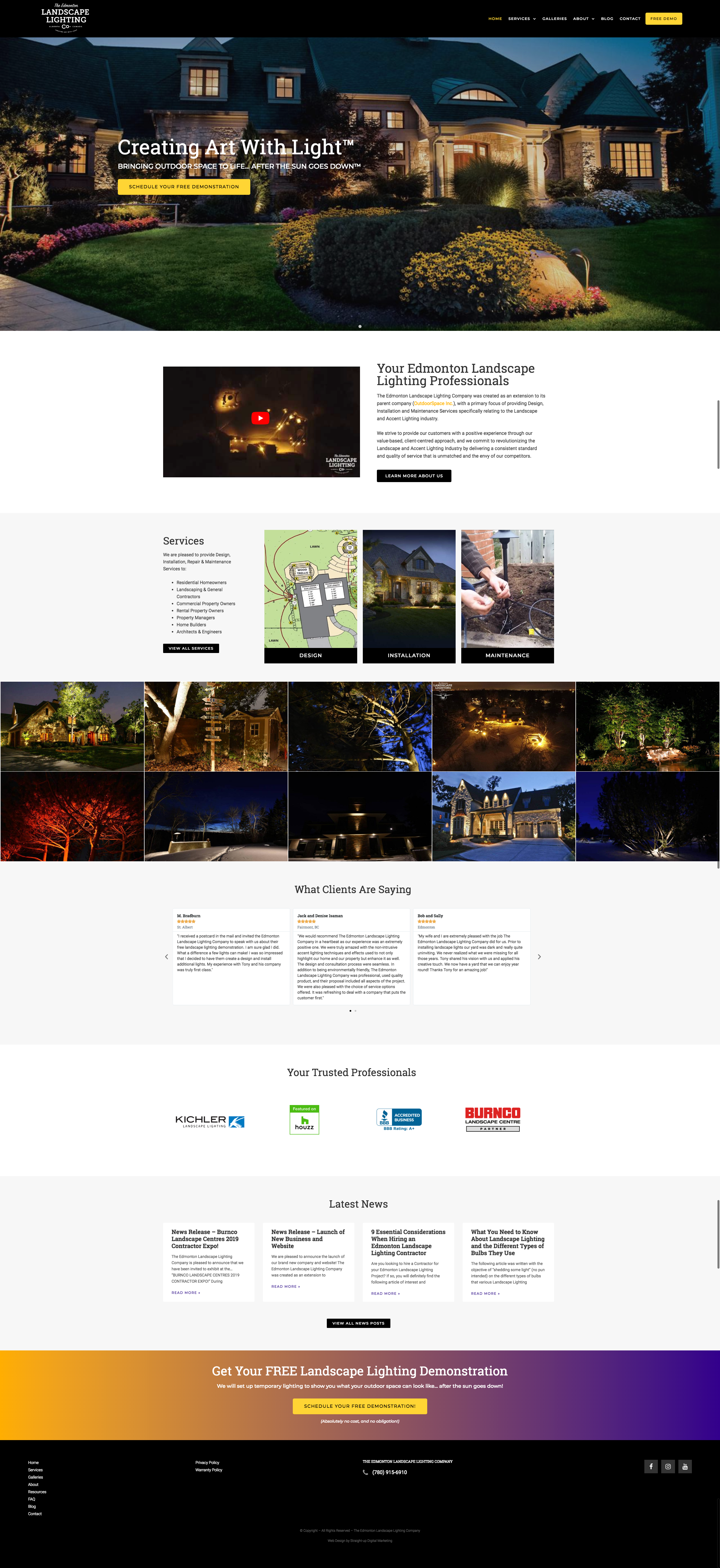 Web Design Portfolio Edmonton