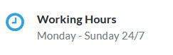 Working Hours