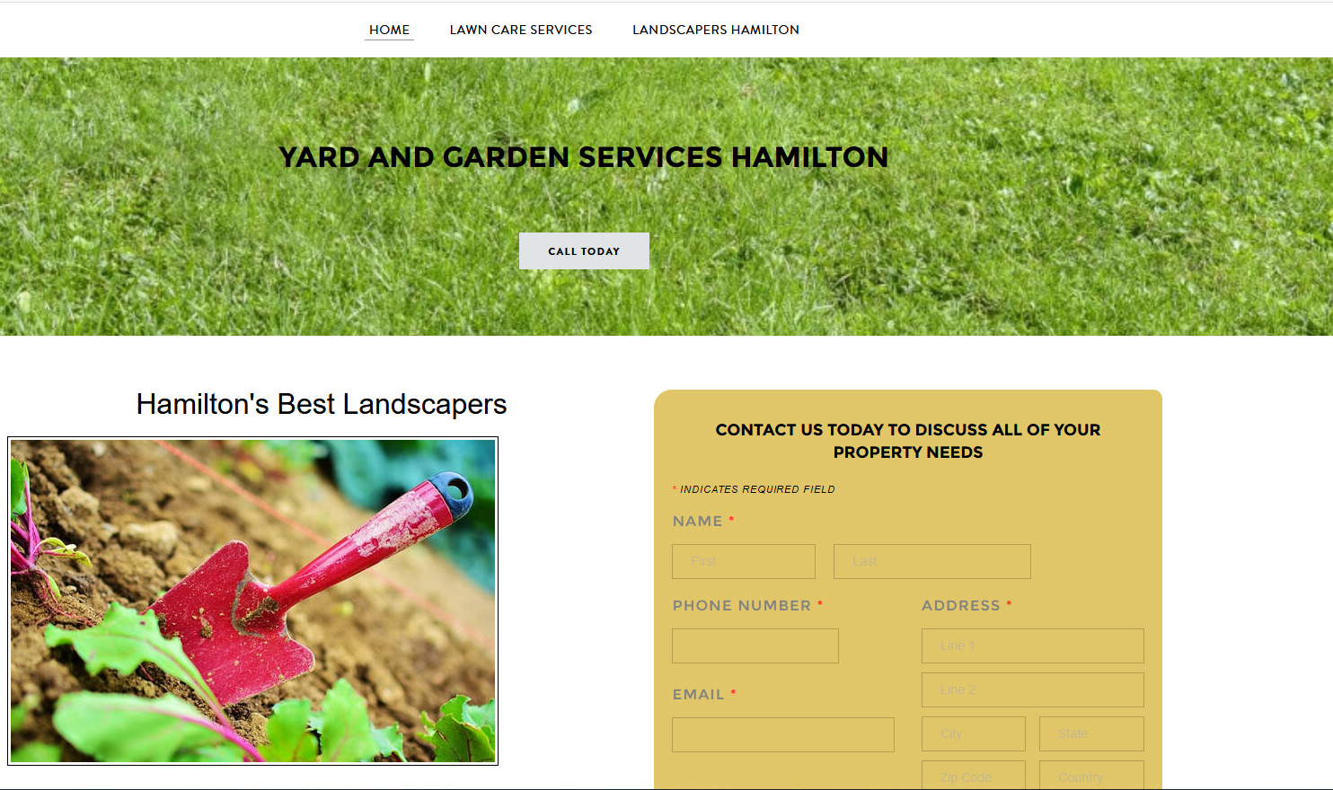 Yard and Garden Services Hamilton