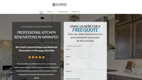 Kitchen Renovations Winnipeg