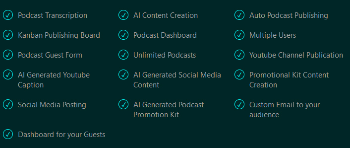Podcast AI Features