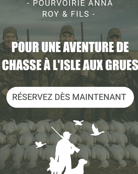 Réservation Forfait Chasse Oie Blanche